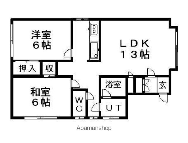 グルーシャ壱番館の間取り写真