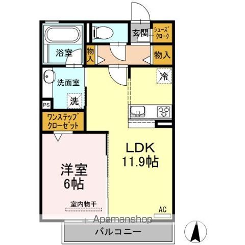 レクシオン横井の間取り写真