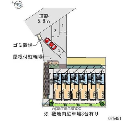 レオパレスＴａｋｉ[1K/22.35m2]の共用部2