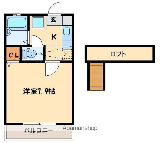 【ビオス多々良Ｂ棟の間取り】