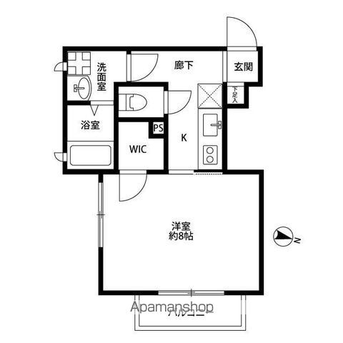アムール もみじ山の間取り写真