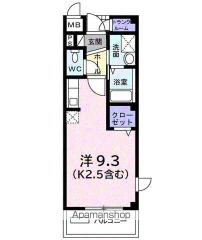 エンピエッサ東大和の間取り