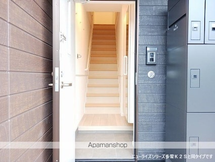 ハピネス落合Ｂ[2LDK/59.93m2]の玄関