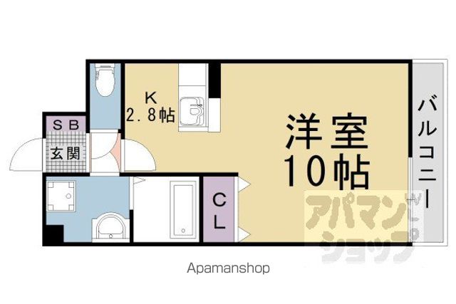 東海道本線 瀬田駅 徒歩27分 7階建 築20年の間取り写真
