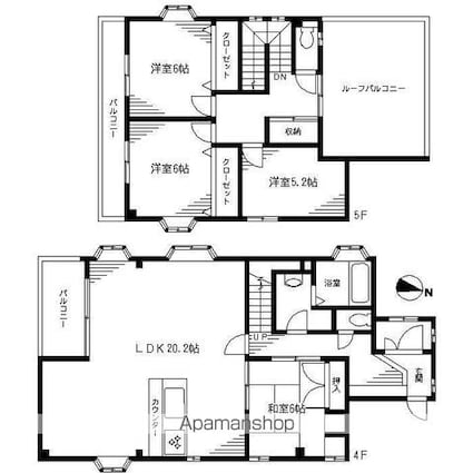 ケイズヒル[4LDK/151.28m2]の間取図