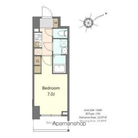 S-RESIDENCE堺浜寺axialの間取り写真