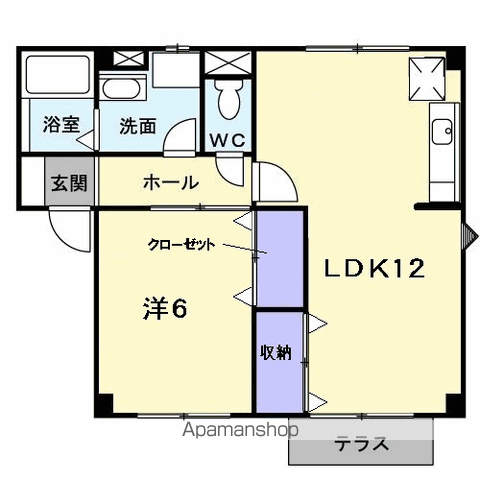メゾン光峰A棟の間取り写真