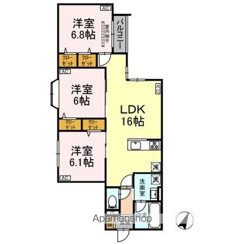 MOCRAFT南小岩の間取り写真