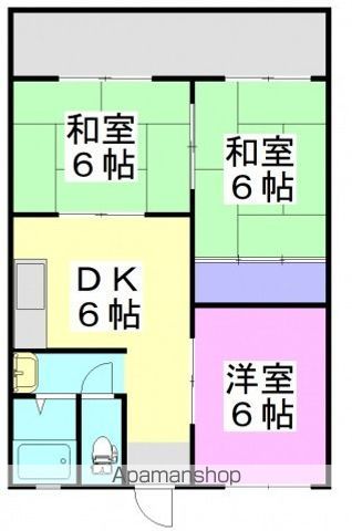 コーポ沖の間取り写真