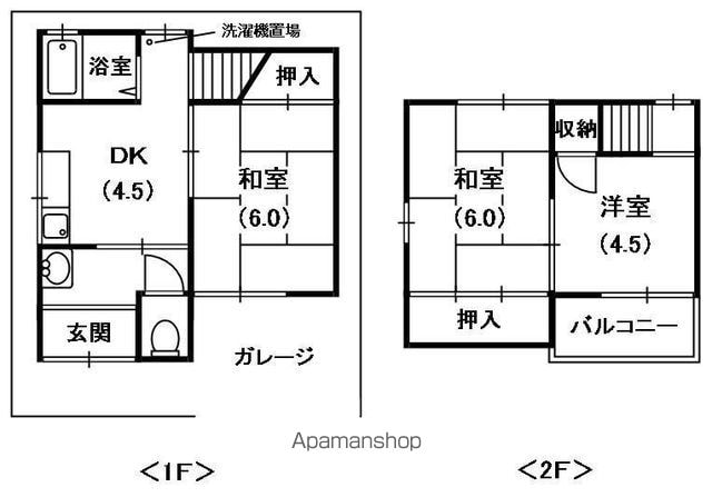 西田住宅の間取り写真