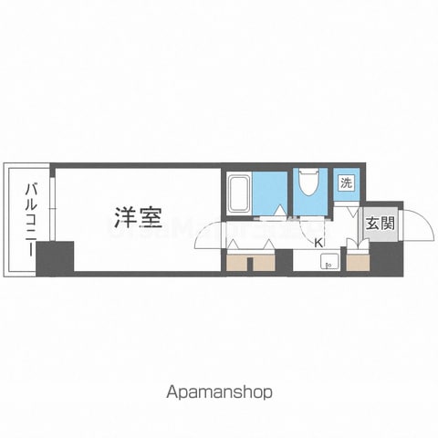 プレサンス中之島公園南の間取り写真