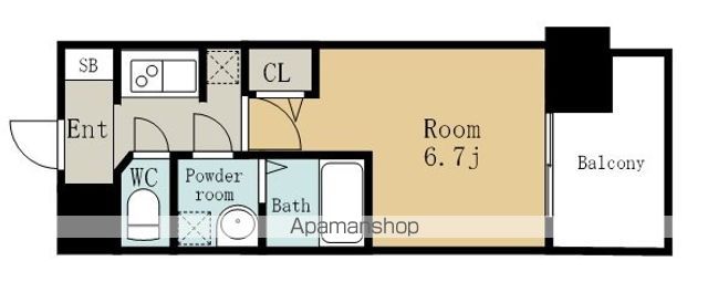S−RESIDENCE上前津の間取り写真
