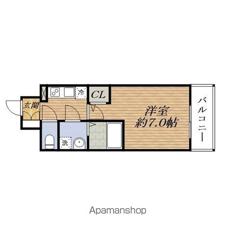 エスプレイス江坂RESIDENCEの間取り写真