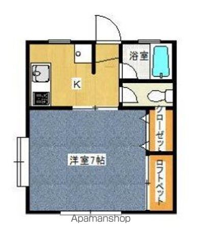 都ドルフの間取り写真