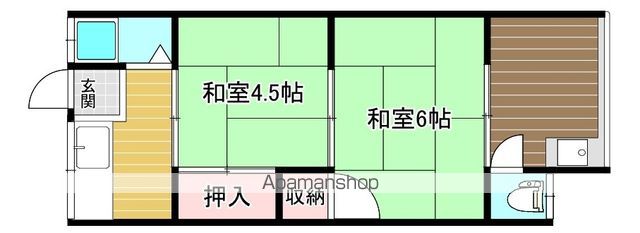 上田住宅の間取り写真