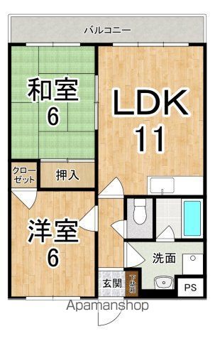 プリメーロの間取り写真