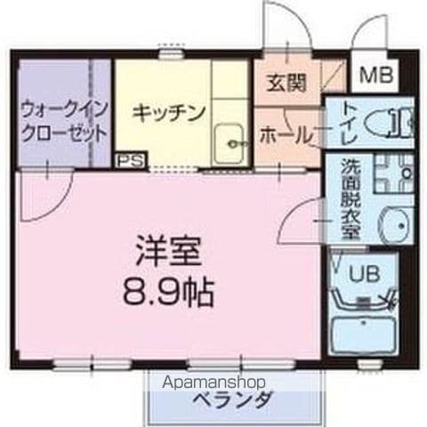 グリーンハイツ大安の間取り写真