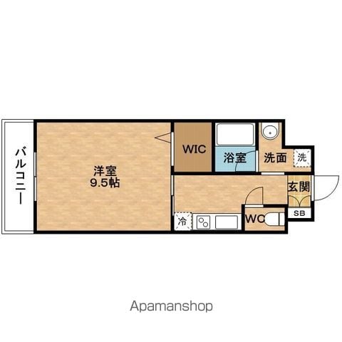 KHKCOURTNISHINODAの間取り写真
