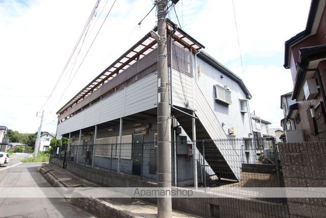 スカイハイツA棟の外観写真