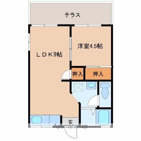 メゾン河口の間取り写真