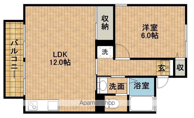 K・Iセジュールの間取り写真