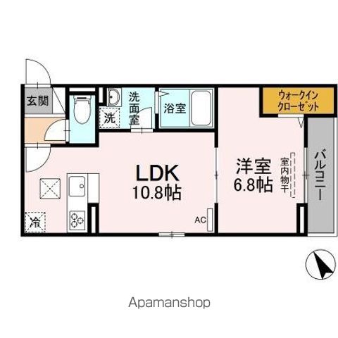 エクセリア昭和町の間取り写真