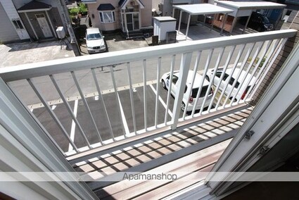 フラッツパル[2LDK/51.37m2]のバルコニー