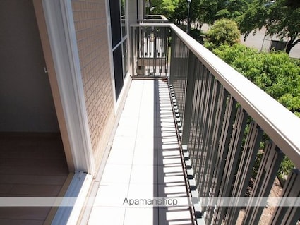 ブランシェ藤森[2LDK/63.25m2]のバルコニー