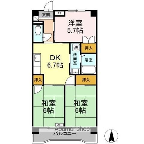 小峯ビルの間取り写真