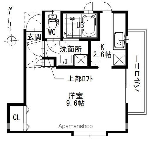 アルトデンの間取り写真