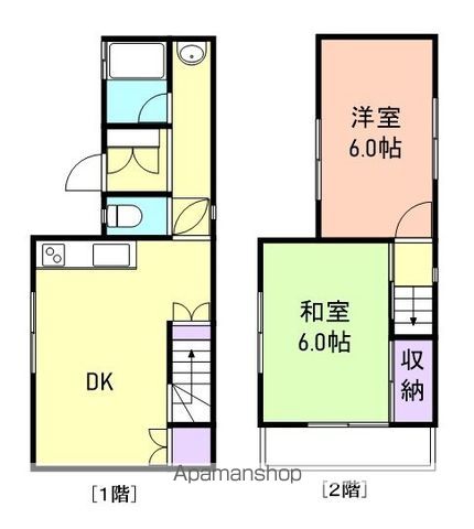 【雪野様一戸建の間取り】