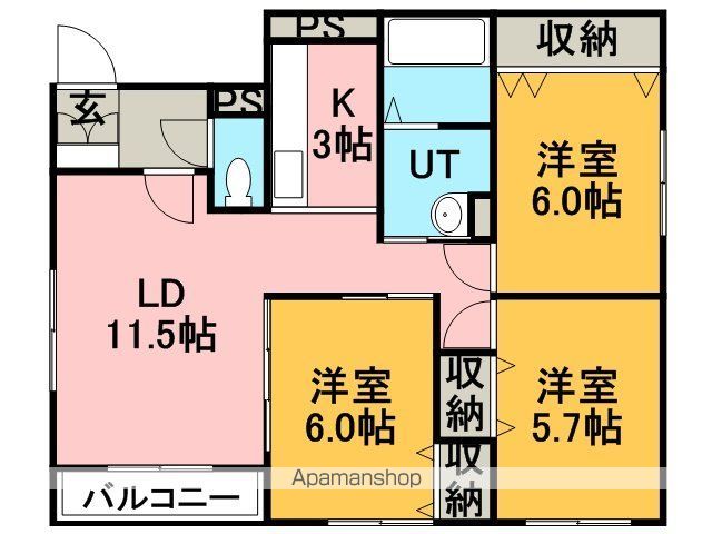 フェアリーヒルの間取り写真