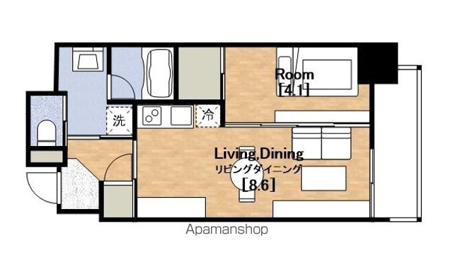 ADVANCE上町台シュタットの間取り写真