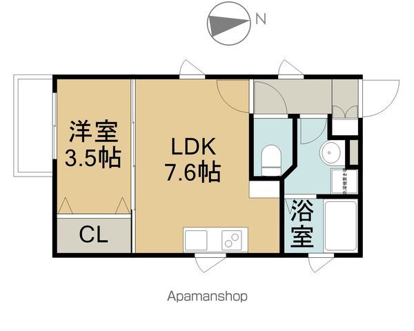 FREEDOM RESIDENCE KUROKAWAの間取り写真