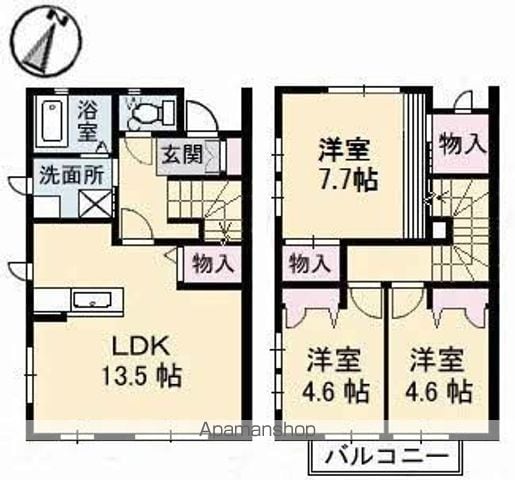 アスティオン F棟の間取り写真