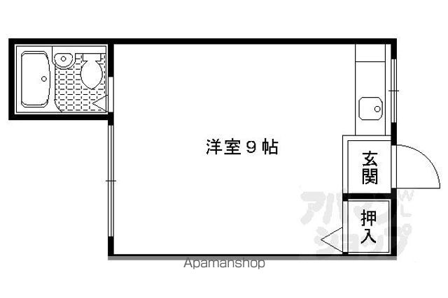 大文字マンションの間取り写真
