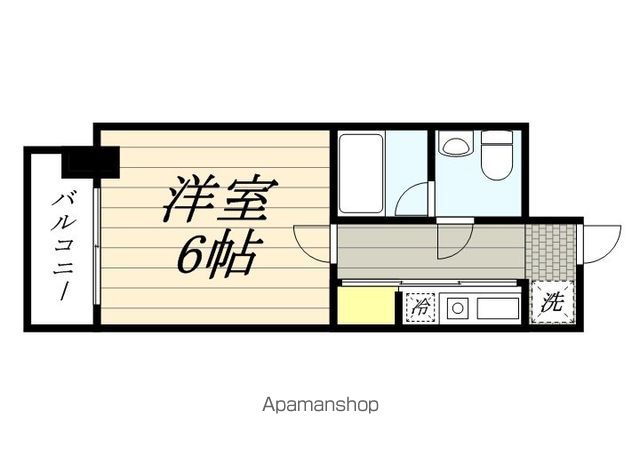 クレストパーク大濠の間取り