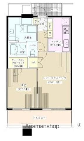 パークタワー横浜ステーションプレミアの間取り写真