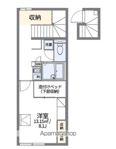 レオパレス春風の間取り写真