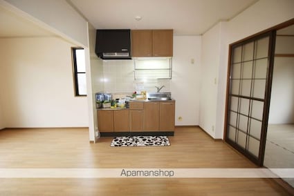 ビラ芳翠　Ａ棟[2LDK/55.4m2]のリビング・居間