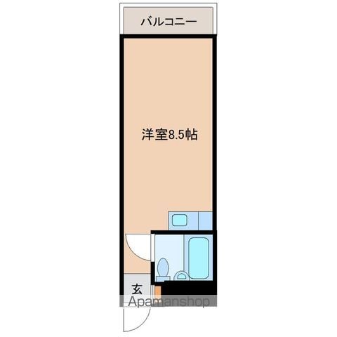 グリーンハイツ国見F棟の間取り写真