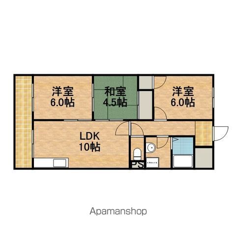 【ロワイヤルマンションの間取り】