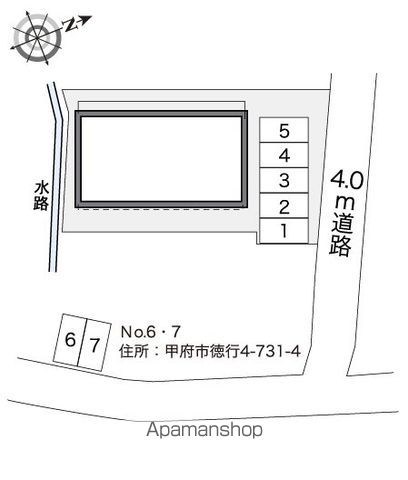 レオパレスアグリⅡ 104 ｜ 山梨県甲府市徳行４丁目4-25（賃貸アパート1K・1階・23.60㎡） その13