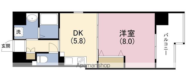 O・G・S FUKUSHIMAの間取り写真