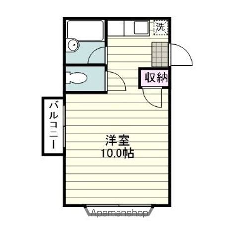 ビッグバーンズマンション下荒田の間取り写真
