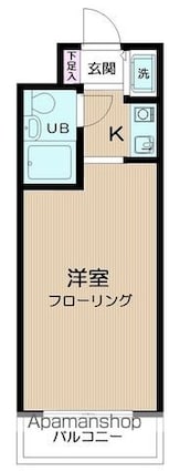 日神パレス下落合[1R/14.73m2]の間取図