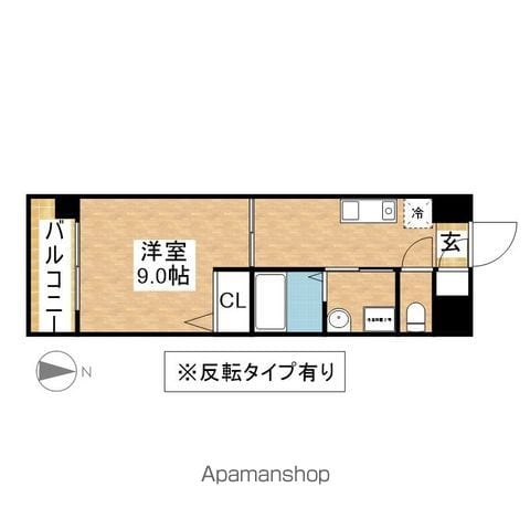 エクセルシオール栄の間取り写真