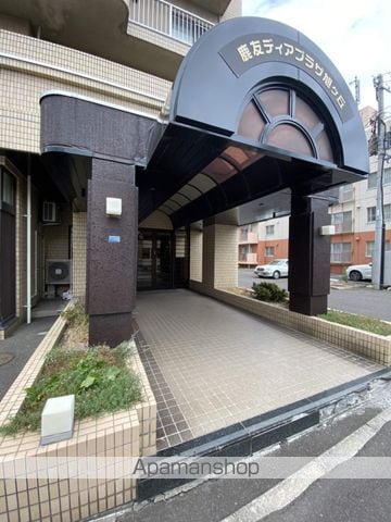 鹿友ディアプラザ旭ヶ丘の玄関写真