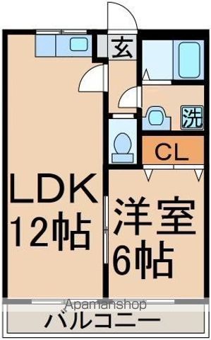 ブランシェ友田の間取り写真