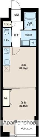 【レオーネ成増駅前の間取り】